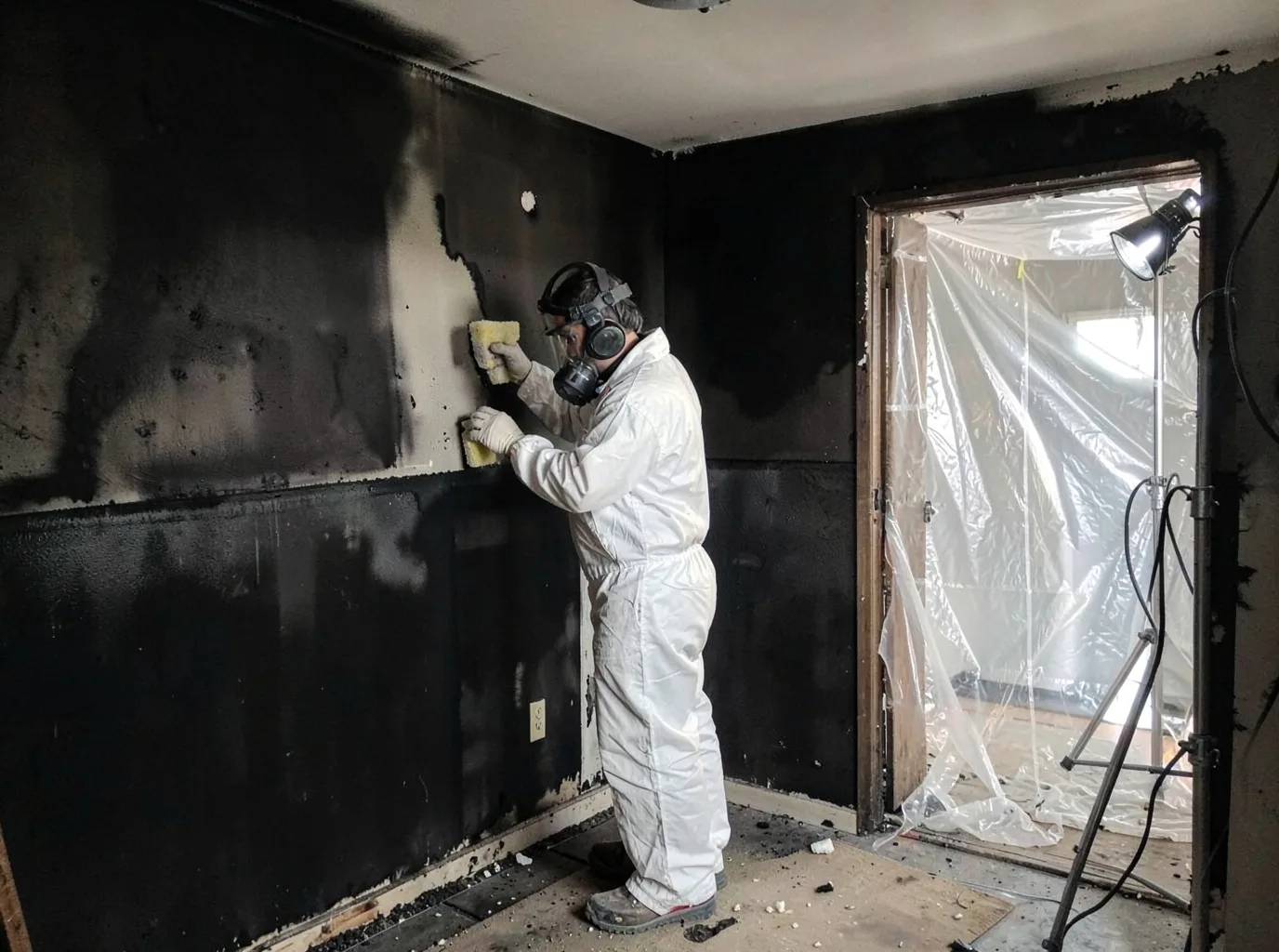 Fire Damage Restoration company in Grand Forks Afb, ND